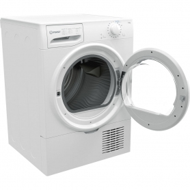 Indesit I2D81WUK 8Kg Condenser Tumble Dryer - White - 2