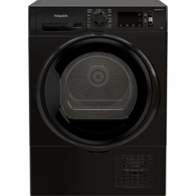 Hotpoint H3D81BUK 8Kg Condenser Tumble Dryer - Black - B Rated - 0