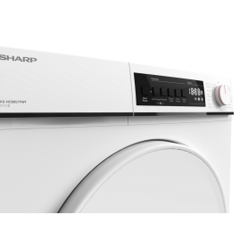 SHARP KD-NCB8S7PW9 8 kg Condenser Tumble Dryer - White - 3