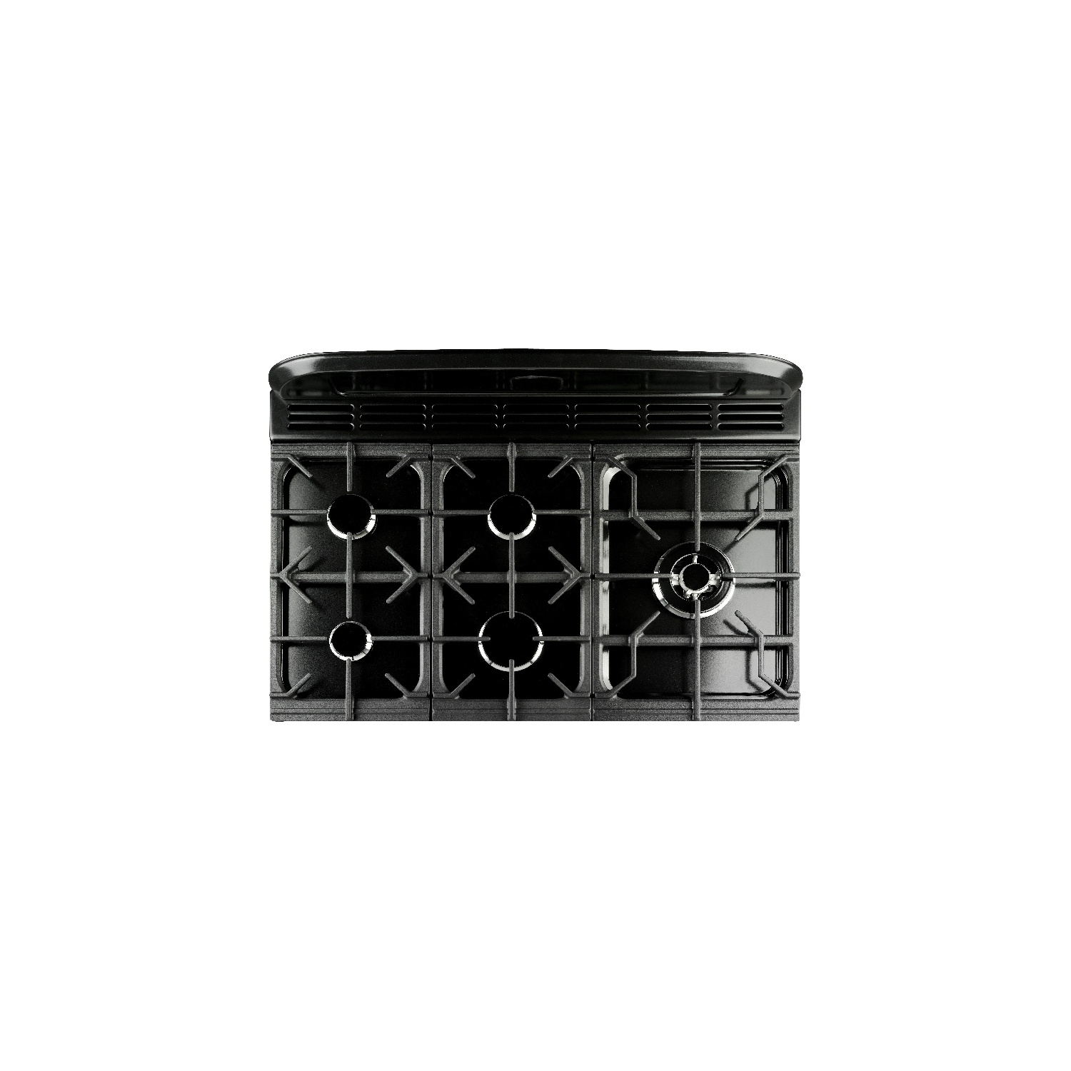 Rangemaster CDL90DFFBL/C Classic Deluxe Gloss Black with Chrome Trim 90cm Dual Fuel Range Cooker - 4