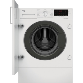 Beko WTIK86151F Integrated 8Kg Washing Machine with 1600 rpm - White - A+++ Rated