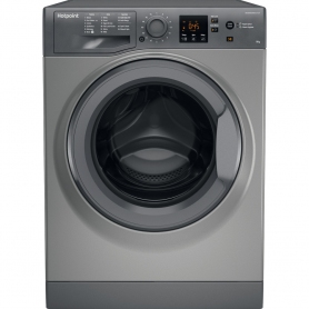 Hotpoint NSWR843CGGUK 8Kg Washing Machine with 1400 rpm - Graphite - A+++ Rated