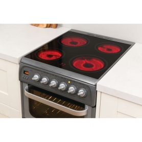 slimline electric cooker ceramic hob