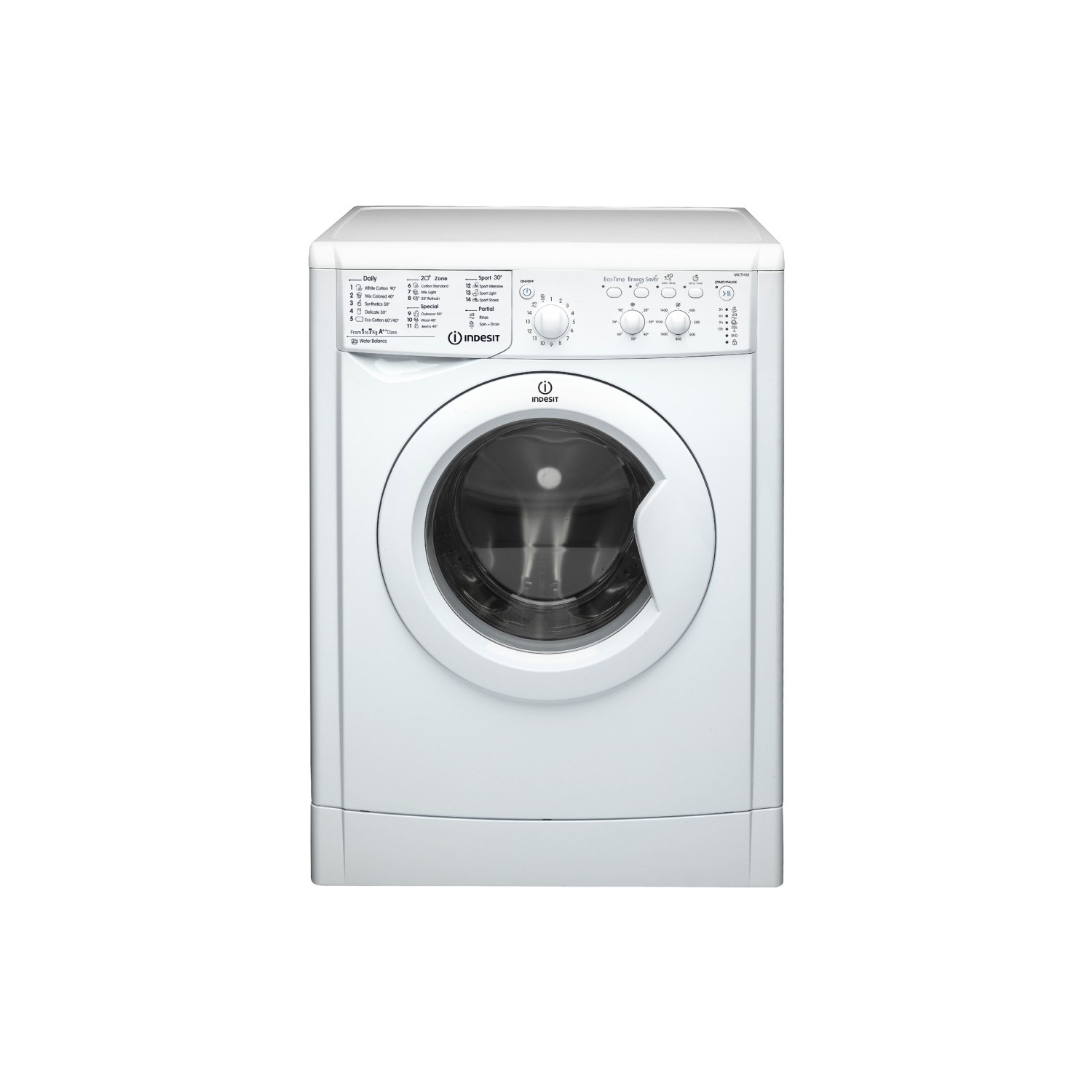 Indesit IWC71452ECO 7kg 1400rpm  Washing Machine - 0