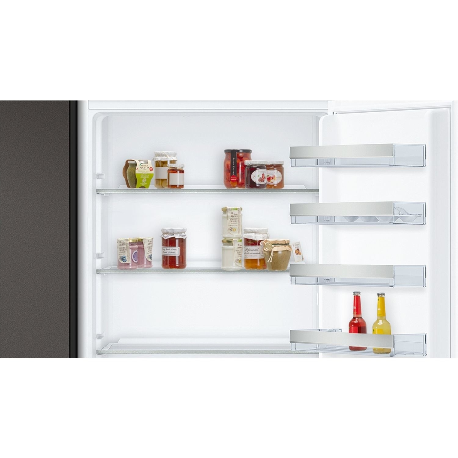 neff frost free integrated fridge freezer 50 50