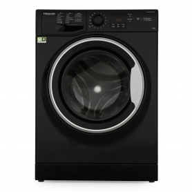 Hotpoint NSWM1044CBS 10kg 1400 Spin Black Washing Machine