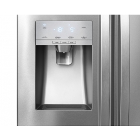 Hisense Rs696n4ic1 American Fridge Freezer Ice Water Plumbed Stainless Steel Effect Kenberne