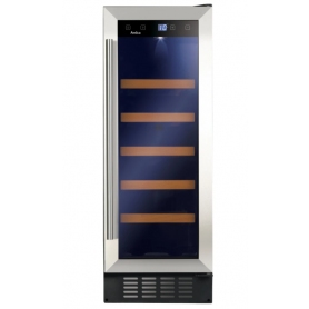 Amica AWC300SS Wine Cooler - 30cm  Stainless Steel - A Rated