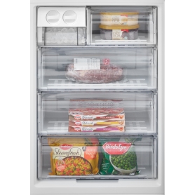 LG GBB61SWJEC 59.5cm Frost Free Fridge Freezer - White - Kenberne