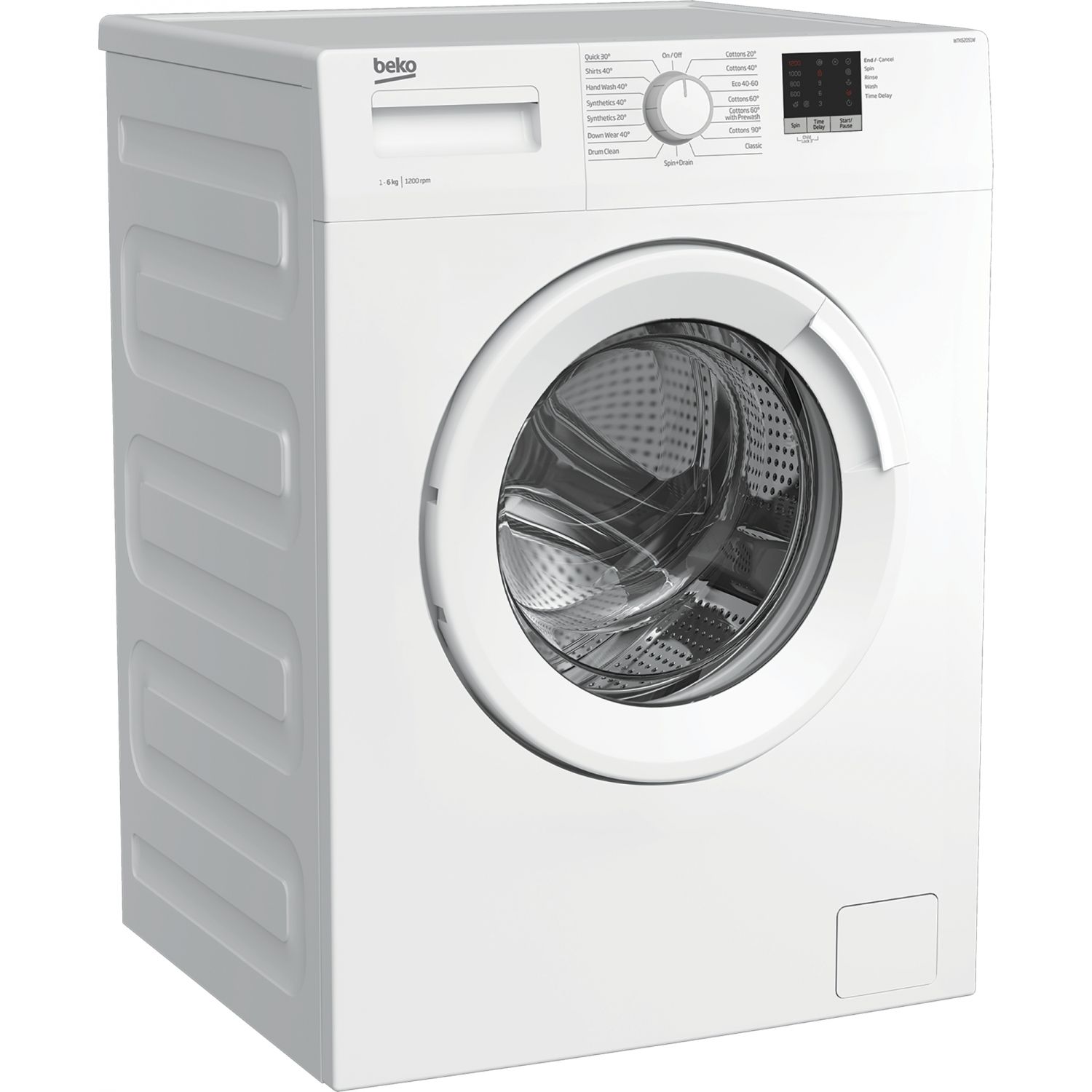 Beko WTK62051W 6Kg Washing Machine with 1200 rpm - White - A+++ Rated - 2