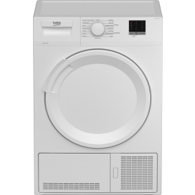 Beko DTLC100051W 10Kg Condenser Tumble Dryer - White - 0