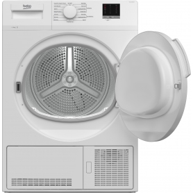 Beko DTLC100051W 10Kg Condenser Tumble Dryer - White - 1