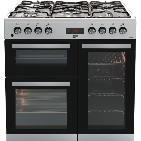1000mm range cooker dual fuel